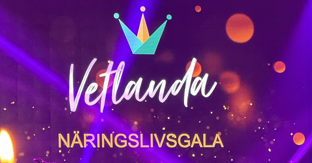 Logga Vetlanda näringslivsgala