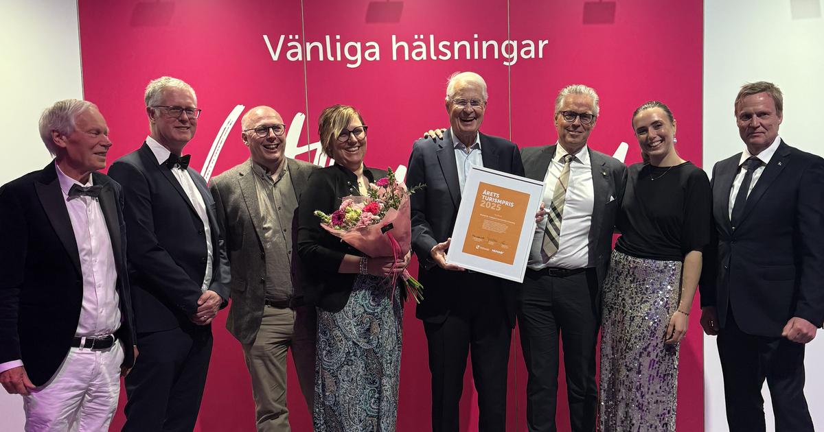 Årets turismpris gick till Smålands Trädgård.