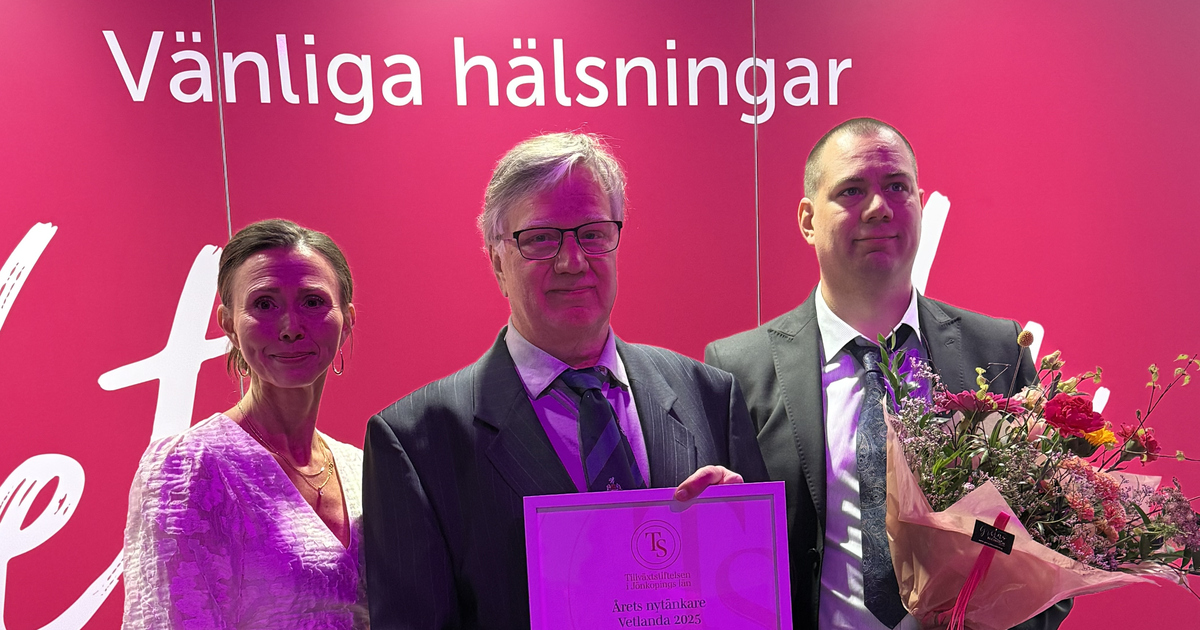 Årets nytänkare är Thoresson Innovation & Aqua Recycling.