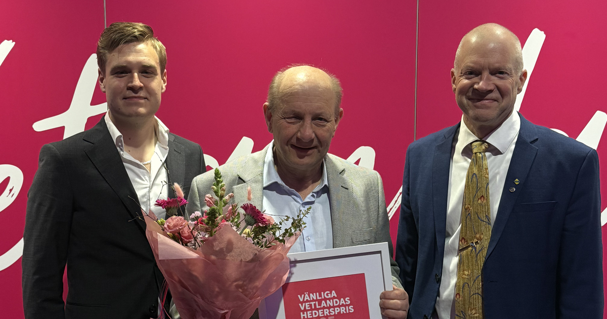Inge Bengtsson, mottagare av Vänliga Vetlandas hederspris 2025.